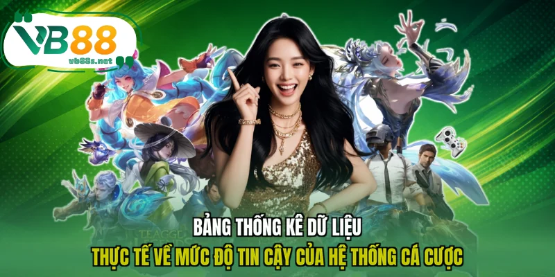 Bảng thống kê dữ liệu thực tế về mức độ tin cậy của hệ thống cá cược Bảng thống kê dữ liệu thực tế về mức độ tin cậy của hệ thống cá cược