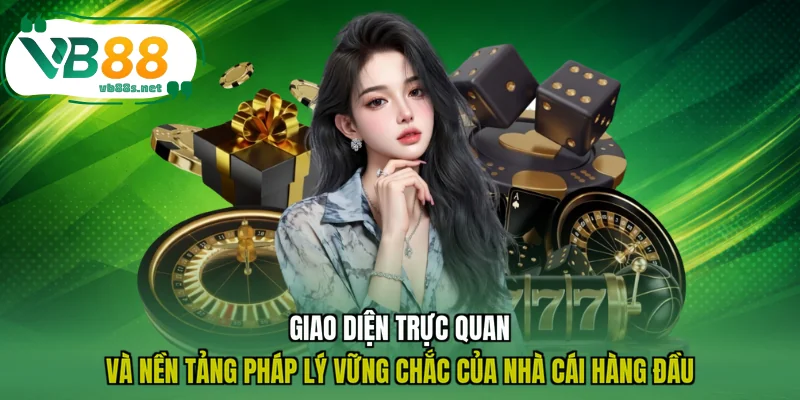 Giao diện trực quan và nền tảng pháp lý vững chắc của nhà cái hàng đầu Giao diện trực quan và nền tảng pháp lý vững chắc của nhà cái hàng đầu